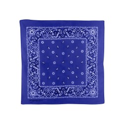 BANDANA FOULARD STAMPATA 100% COTONE  